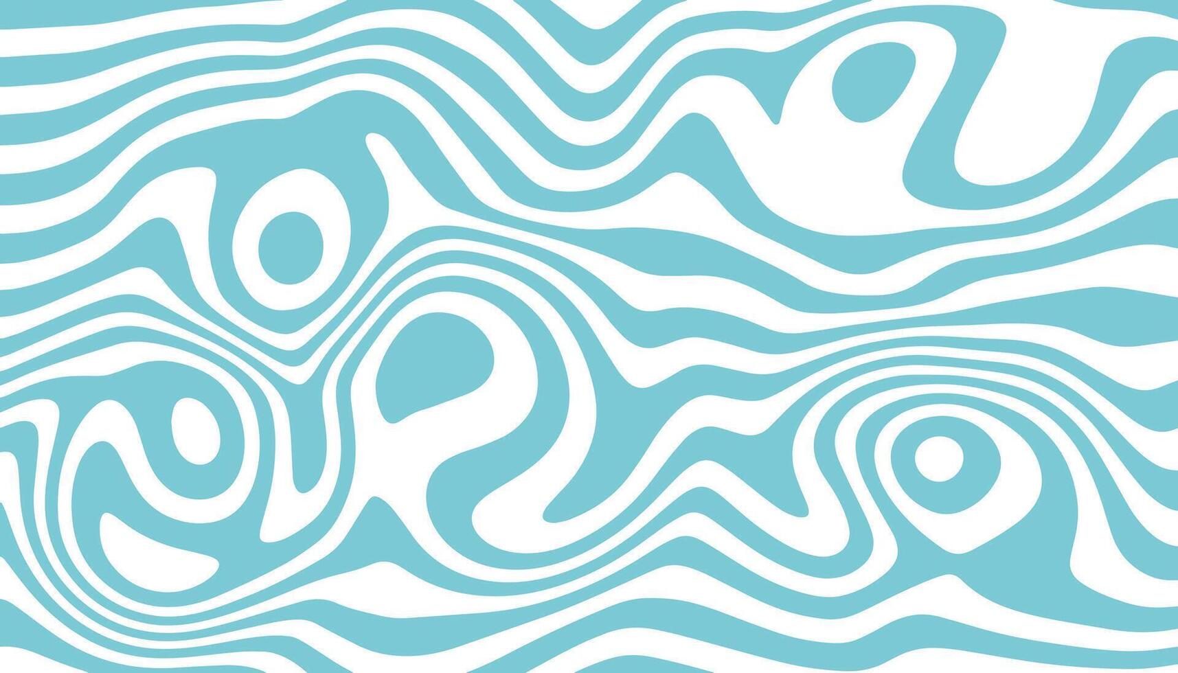 Abstracte golvende lijnen die de zachte, continue beweging van stromend water weergeven in rustige blauwgrijze tinten